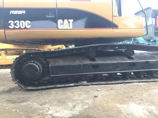 0.6Ton Maksimum Kazma Yüksekliği 5780mm 330C Paletli Kedi Kullanılmış Ekskavatörler Tedarikçi