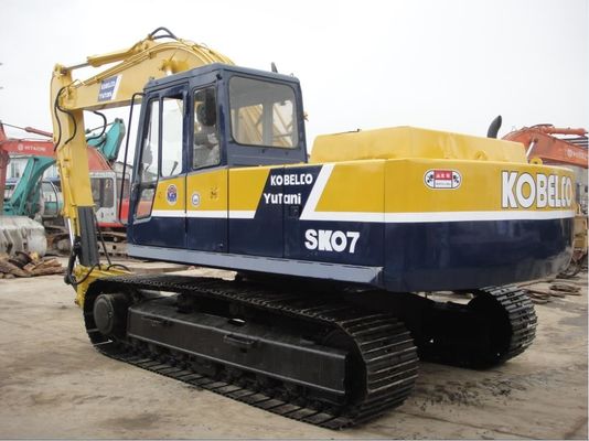 7425h Çalışma Saatleri 18 Ton 0.7m3 SK07 Kullanılmış Kobelco Ekskavatör Tedarikçi