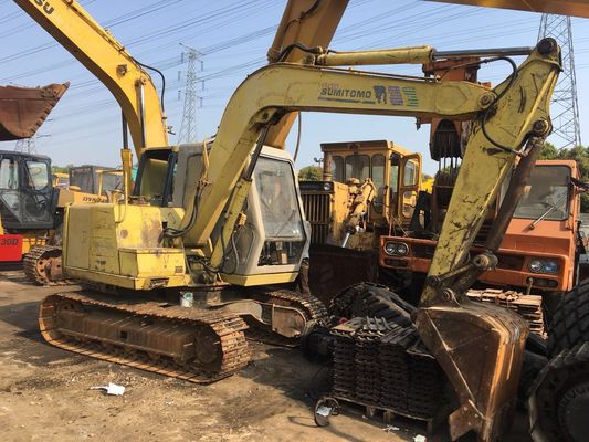 Ayakkabı Boyutu 400mm 6ton Sumitomo SH60 Kullanılmış Makine Ekskavatör Tedarikçi