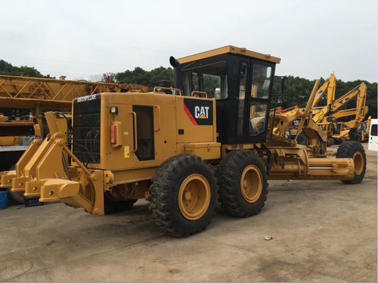 123KW 2000rpm Power Caterpillar 12H Kullanılmış Yol Greyder Tedarikçi