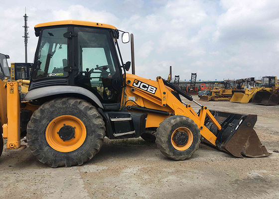 1m3 Kova 2011 Yılı 72kw JCB 3CX İkinci El Yol Silindiri Tedarikçi