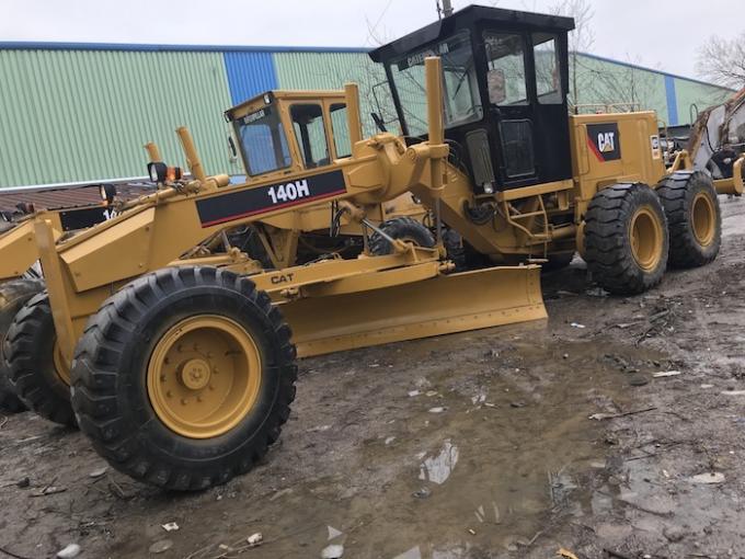 Max Power 185HP 6 Silindir Caterpillar 140H Eski Motorlu Greyder 0